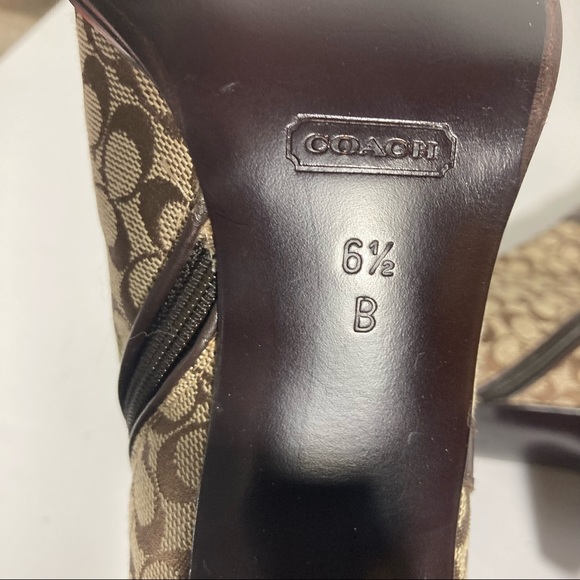 Coach Boots Via Veneto size 6.5 B - Picture 9 of 10